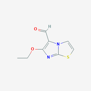 6-Ethoxyimidazo[2,1-B][1,3]thiazole-5-carbaldehyde - 937617-11-3