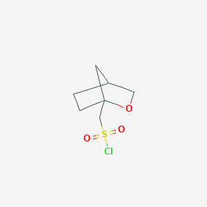 2-Oxabicyclo[2.2.1]heptan-1-ylmethanesulfonyl chloride - 2243505-02-2