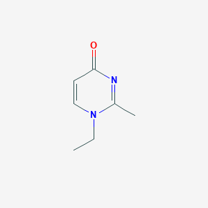 1-ethyl-2-methyl-1,4-dihydropyrimidin-4-one - 24903-73-9