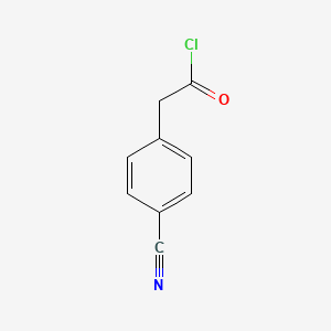 2-(4-cyanophenyl)acetyl chloride - 62044-37-5