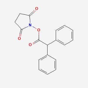 2,5-Dioxopyrrolidin-1-yl 2,2-diphenylacetate - 226218-61-7