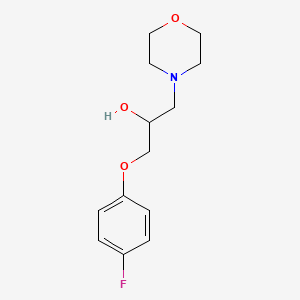 1-(4-Fluorophenoxy)-3-morpholin-4-ylpropan-2-ol - 170876-53-6