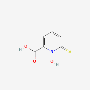 1-Hydroxy-6-sulfanylidene-1,6-dihydropyridine-2-carboxylic acid - 131490-25-0