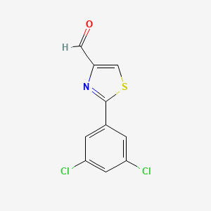 2-(3,5-Dichlorophenyl)thiazole-4-carbaldehyde - 1183664-68-7