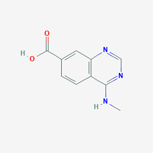 4-(Methylamino)quinazoline-7-carboxylic acid - 941236-69-7