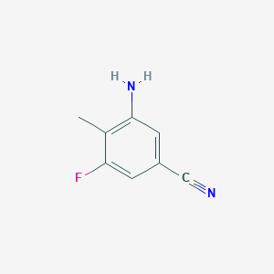 3-Amino-5-fluoro-4-methylbenzonitrile - 953717-98-1
