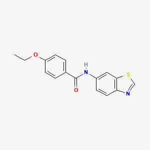 N-(1,3-benzothiazol-6-yl)-4-ethoxybenzamide - 922920-27-2