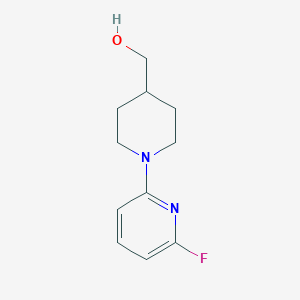 [1-(6-Fluoropyridin-2-yl)piperidin-4-yl]methanol - 1249794-96-4