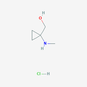 (1-(Methylamino)cyclopropyl)methanol hydrochloride - 1803606-33-8