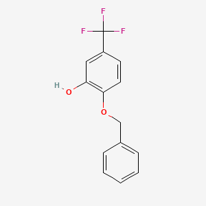 2-(Benzyloxy)-5-(trifluoromethyl)phenol - 1394925-02-0