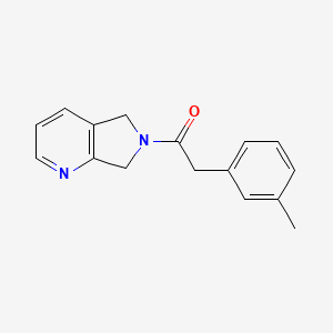 1-(5H-pyrrolo[3,4-b]pyridin-6(7H)-yl)-2-(m-tolyl)ethanone - 2195939-84-3