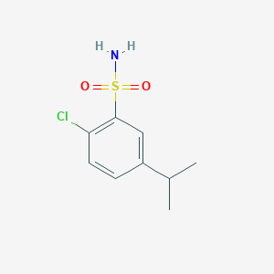 2-Chloro-5-(propan-2-yl)benzene-1-sulfonamide - 1195310-17-8