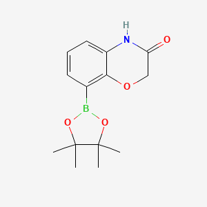 3-Oxo-3,4-dihydro-2H-benzo[b][1,4]oxazine-8-boronic Acid Pinacol Ester - 1551418-99-5