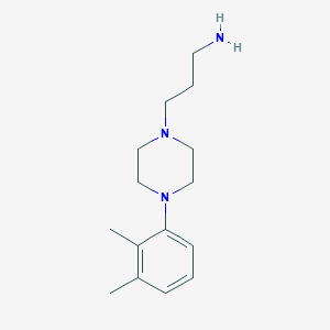 (3-[4-(2,3-Dimethylphenyl)piperazin-1-yl]propyl)amine - 938307-34-7