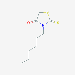 3-Hexyl-2-thioxo-1,3-thiazolidin-4-one - 56347-27-4