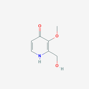 2-(Hydroxymethyl)-3-methoxypyridin-4-ol - 1823933-26-1