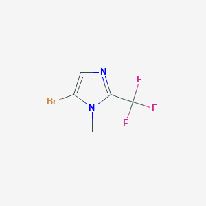 5-Bromo-1-methyl-2-(trifluoromethyl)-1H-imidazole - 1368148-07-5