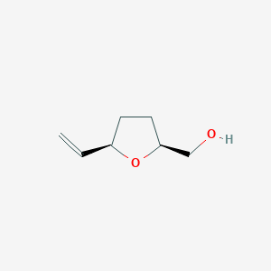 [(2S,5R)-5-Ethenyloxolan-2-yl]methanol - 1932188-39-0