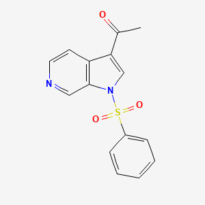 1-(1-(Phenylsulfonyl)-1H-pyrrolo[2,3-c]pyridin-3-yl)ethanone - 1679330-17-6