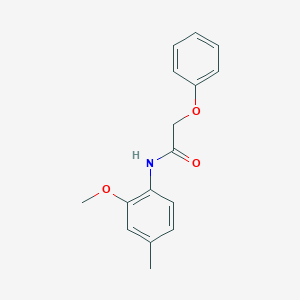 N-(2-methoxy-4-methylphenyl)-2-phenoxyacetamide - 349146-39-0