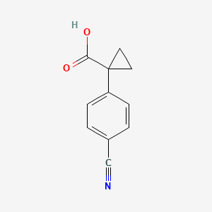 1-(4-Cyanophenyl)cyclopropane-1-carboxylic acid - 1094478-22-4