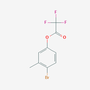 4-Bromo-3-methylphenyl 2,2,2-trifluoroacetate - 1965304-84-0