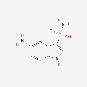 5-amino-1H-indole-3-sulfonamide - 132745-14-3