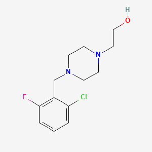 2-[4-(2-Chloro-6-fluorobenzyl)piperazin-1-yl]ethanol - 416894-47-8