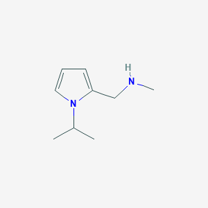 1-(1-isopropyl-1H-pyrrol-2-yl)-N-methylmethanamine - 1211504-90-3