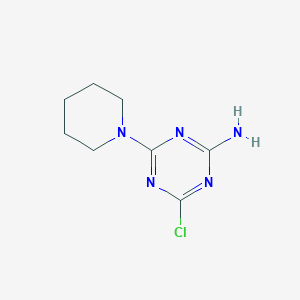 4-Chloro-6-(piperidin-1-yl)-1,3,5-triazin-2-amine - 151898-42-9