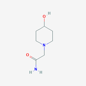 2-(4-Hydroxypiperidin-1-yl)acetamide - 116833-24-0