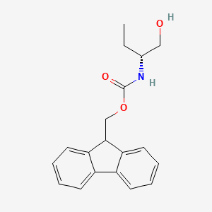(9H-fluoren-9-yl)methyl N-[(2R)-1-hydroxybutan-2-yl]carbamate - 1604374-82-4