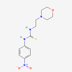1-[2-(morpholin-4-yl)ethyl]-3-(4-nitrophenyl)thiourea - 337531-29-0