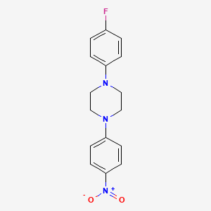 1-(4-Fluorophenyl)-4-(4-nitrophenyl)piperazine - 251097-68-4