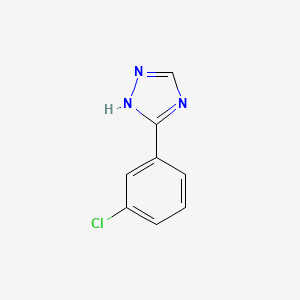 3-(3-Chlorophenyl)-1,2,4-triazole - 52853-74-4