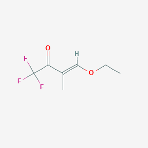 (3E)-4-Ethoxy-1,1,1-trifluoro-3-methylbut-3-en-2-one - 153085-12-2
