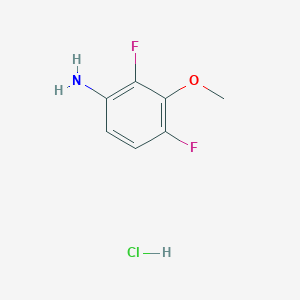 2,4-Difluoro-3-methoxyaniline;hydrochloride - 2287313-90-8