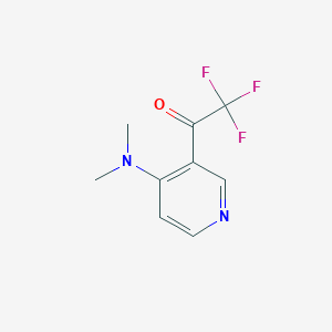 1-(4-(Dimethylamino)pyridin-3-yl)-2,2,2-trifluoroethanone - 230305-72-3