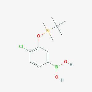 3-t-Butyldimethylsilyloxy-4-chlorophenylboronic acid - 2096337-83-4
