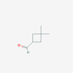 3,3-Dimethylcyclobutane-1-carbaldehyde - 1699999-32-0