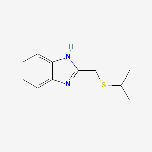 2-((isopropylthio)methyl)-1H-benzo[d]imidazole - 380187-64-4