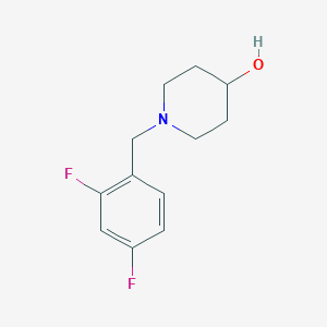 1-[(2,4-Difluorophenyl)methyl]piperidin-4-ol - 414880-45-8