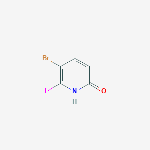 5-Bromo-6-iodo-1H-pyridin-2-one - 2222512-26-5