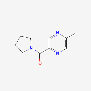 2-Methyl-5-(pyrrolidine-1-carbonyl)pyrazine - 1090854-34-4