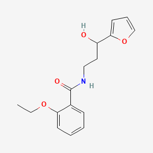 2-Ethoxy-N-[3-(furan-2-YL)-3-hydroxypropyl]benzamide - 1421453-55-5