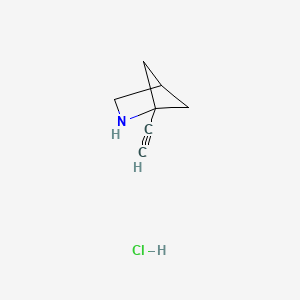 1-Ethynyl-2-azabicyclo[2.1.1]hexane hydrochloride - 2126160-91-4
