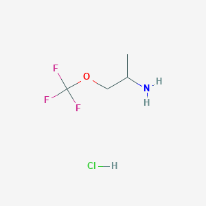 1-Methyl-2-trifluoromethoxy-ethylamine hydrochloride - 2206668-18-8