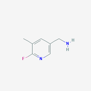 (6-Fluoro-5-methylpyridin-3-yl)methanamine - 1393532-95-0