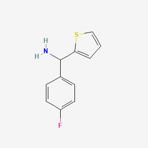 (4-Fluorophenyl)(thien-2-yl)methylamine - 151917-32-7