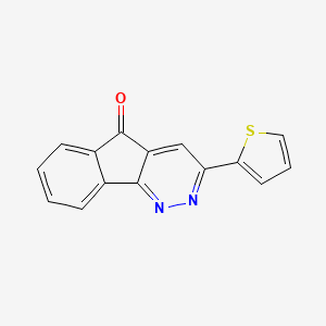 3-(2-thienyl)-5H-indeno[1,2-c]pyridazin-5-one - 147508-70-1